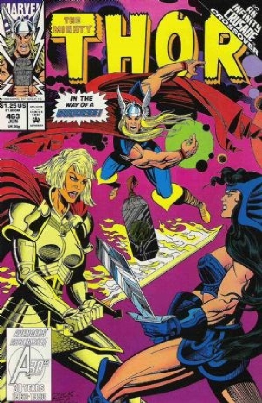 Cover of Thor (Vol 1) #463. One of 250,000 Vintage American Comics on sale from Krypton!