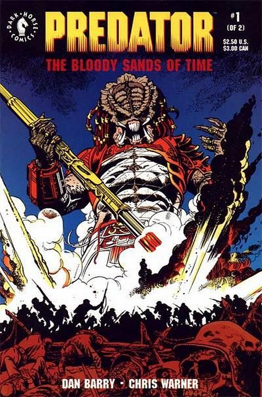 Cover of Predator: The Bloody Sands of Time (1992 Ltd) #1. One of 250,000 Vintage American Comics on sale from Krypton!