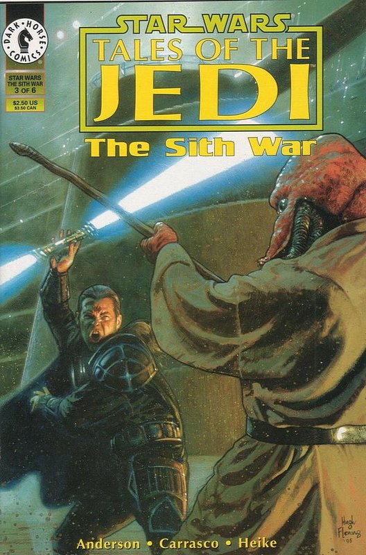 Cover of Star Wars: Tales of the Jedi-The Sith War #3. One of 250,000 Vintage American Comics on sale from Krypton!