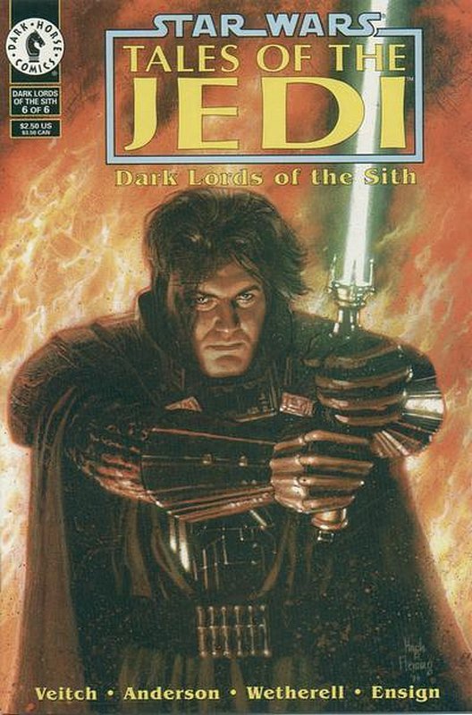 Cover of Star Wars: Tales of the Jedi-Dark Lords of Sith #6. One of 250,000 Vintage American Comics on sale from Krypton!