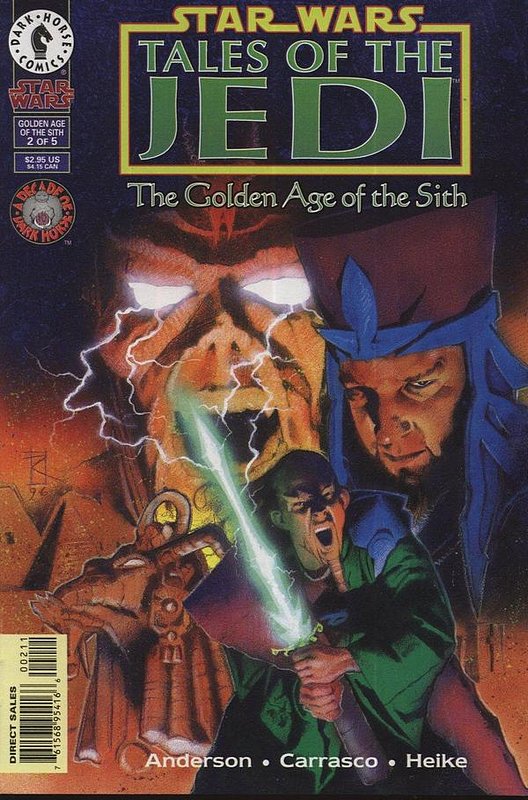 Cover of Star Wars: Tales of the Jedi-Golden Age of Sith #2. One of 250,000 Vintage American Comics on sale from Krypton!