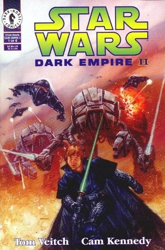 Cover of Star Wars: Dark Empire II (1994 Ltd) #1. One of 250,000 Vintage American Comics on sale from Krypton!