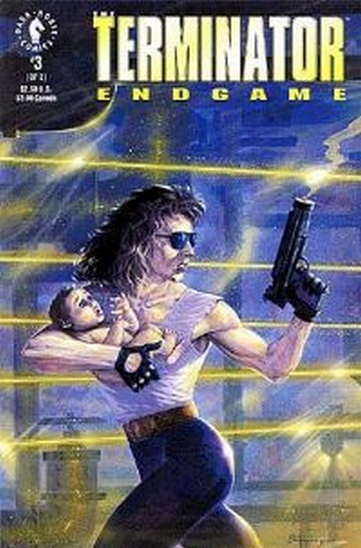Cover of Terminator: End Game (1992 Ltd) #3. One of 250,000 Vintage American Comics on sale from Krypton!
