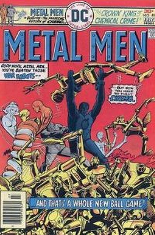 Cover of Metal Men (Vol 1) #46. One of 250,000 Vintage American Comics on sale from Krypton!