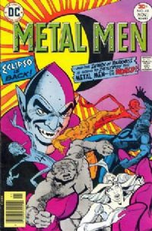Cover of Metal Men (Vol 1) #48. One of 250,000 Vintage American Comics on sale from Krypton!