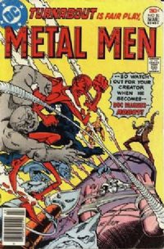 Cover of Metal Men (Vol 1) #50. One of 250,000 Vintage American Comics on sale from Krypton!