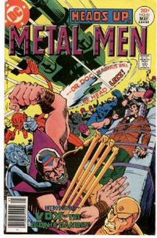 Cover of Metal Men (Vol 1) #51. One of 250,000 Vintage American Comics on sale from Krypton!