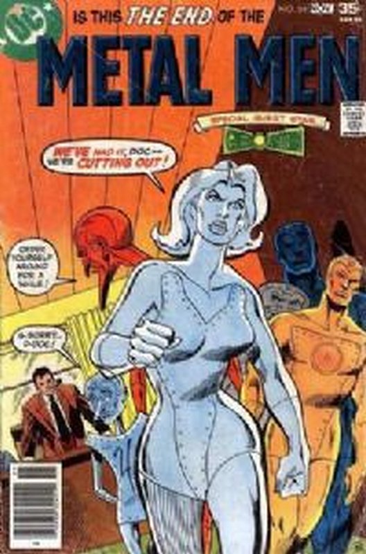 Cover of Metal Men (Vol 1) #54. One of 250,000 Vintage American Comics on sale from Krypton!