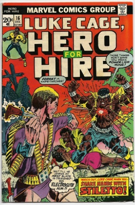 Cover of Hero For Hire (Vol 1) Luke Cage #16. One of 250,000 Vintage American Comics on sale from Krypton!