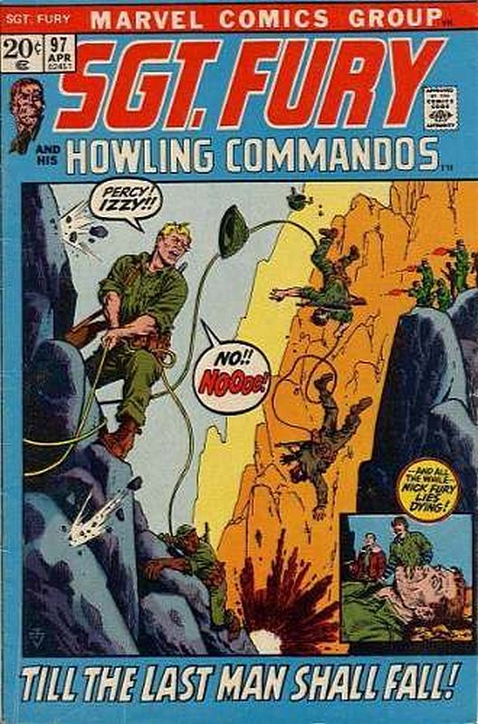 Cover of Sgt. Fury & His Howling Commandos #97. One of 250,000 Vintage American Comics on sale from Krypton!