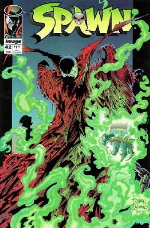 Cover of Spawn #42. One of 250,000 Vintage American Comics on sale from Krypton!