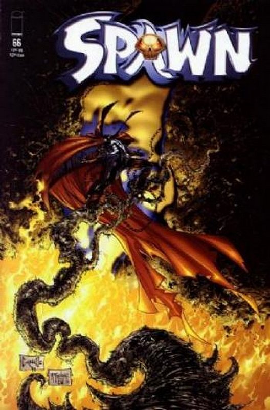 Cover of Spawn #66. One of 250,000 Vintage American Comics on sale from Krypton!