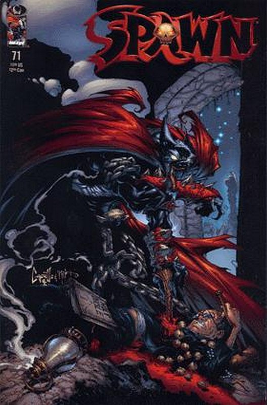 Cover of Spawn #71. One of 250,000 Vintage American Comics on sale from Krypton!
