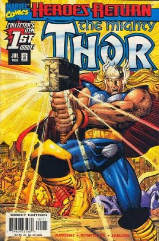 Cover of Thor (Vol 2) #1. One of 250,000 Vintage American Comics on sale from Krypton!