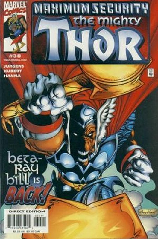 Cover of Thor (Vol 2) #30. One of 250,000 Vintage American Comics on sale from Krypton!