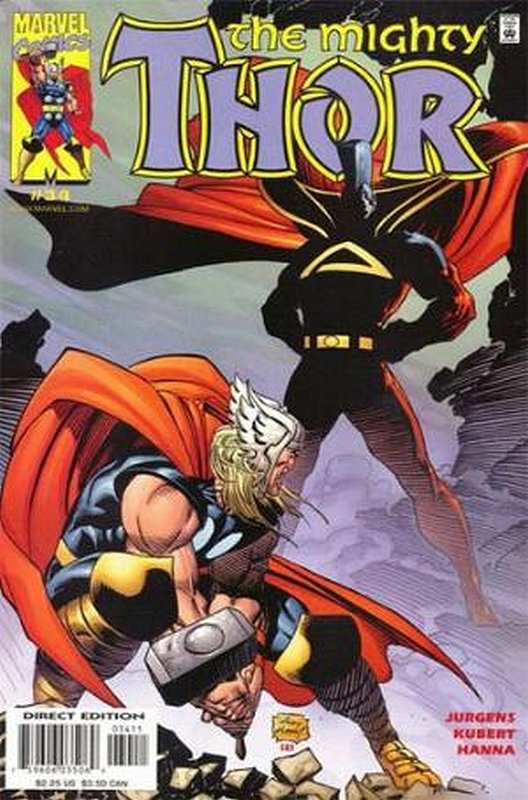 Cover of Thor (Vol 2) #34. One of 250,000 Vintage American Comics on sale from Krypton!