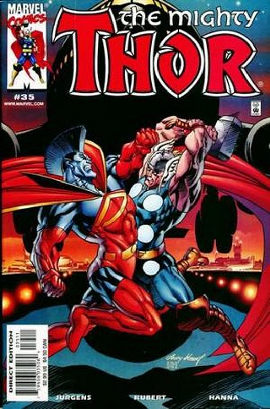 Cover of Thor (Vol 2) #35. One of 250,000 Vintage American Comics on sale from Krypton!