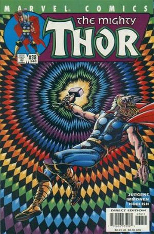 Cover of Thor (Vol 2) #38. One of 250,000 Vintage American Comics on sale from Krypton!