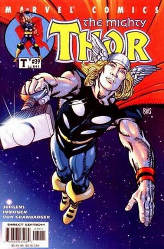 Cover of Thor (Vol 2) #39. One of 250,000 Vintage American Comics on sale from Krypton!
