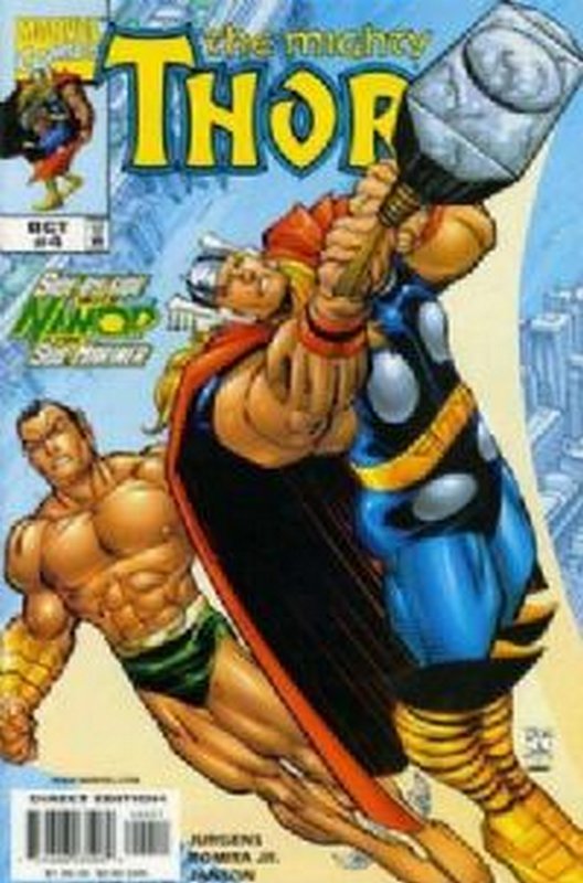 Cover of Thor (Vol 2) #4. One of 250,000 Vintage American Comics on sale from Krypton!