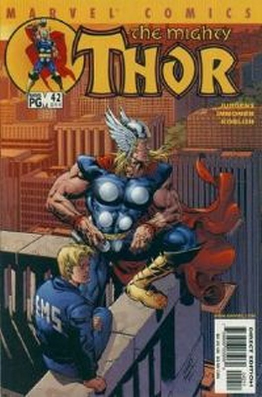 Cover of Thor (Vol 2) #42. One of 250,000 Vintage American Comics on sale from Krypton!