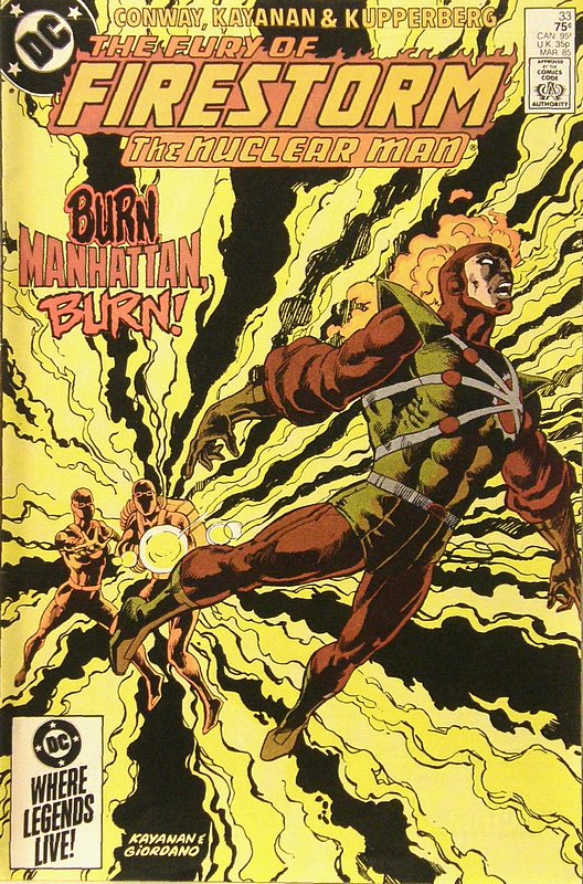 Cover of Firestorm (Vol 2) The Fury of #33. One of 250,000 Vintage American Comics on sale from Krypton!