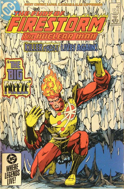 Cover of Firestorm (Vol 2) The Fury of #34. One of 250,000 Vintage American Comics on sale from Krypton!