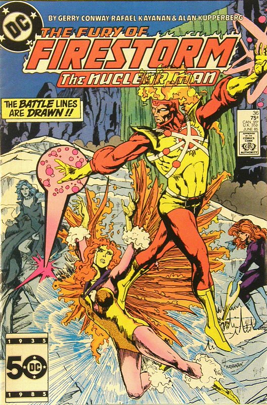 Cover of Firestorm (Vol 2) The Fury of #36. One of 250,000 Vintage American Comics on sale from Krypton!