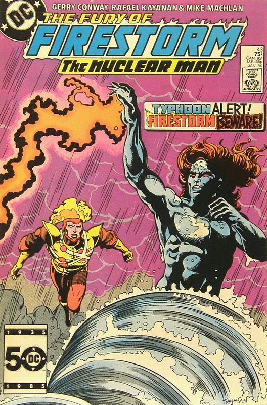 Cover of Firestorm (Vol 2) The Fury of #43. One of 250,000 Vintage American Comics on sale from Krypton!