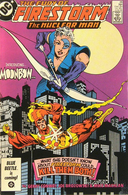 Cover of Firestorm (Vol 2) The Fury of #48. One of 250,000 Vintage American Comics on sale from Krypton!