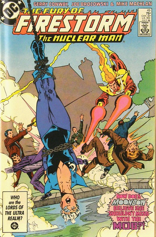 Cover of Firestorm (Vol 2) The Fury of #49. One of 250,000 Vintage American Comics on sale from Krypton!