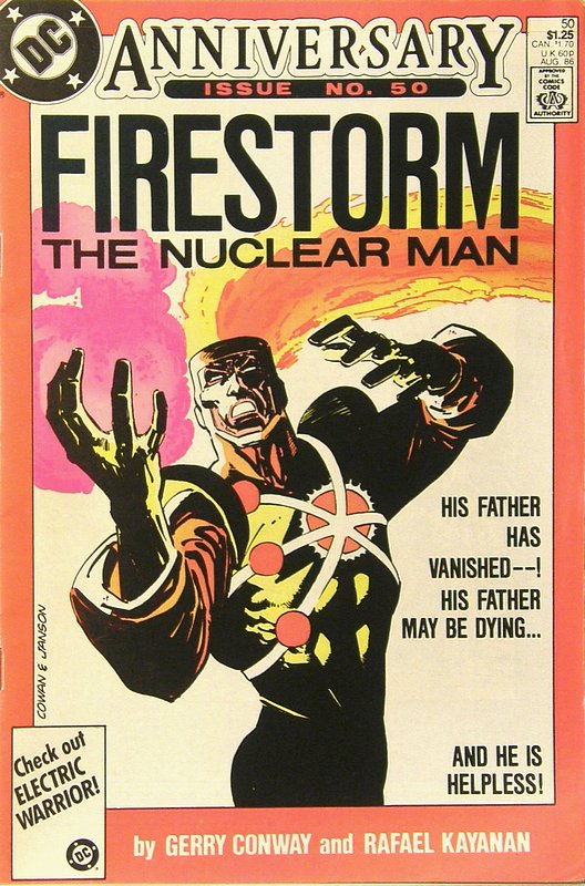 Cover of Firestorm (Vol 2) The Fury of #50. One of 250,000 Vintage American Comics on sale from Krypton!
