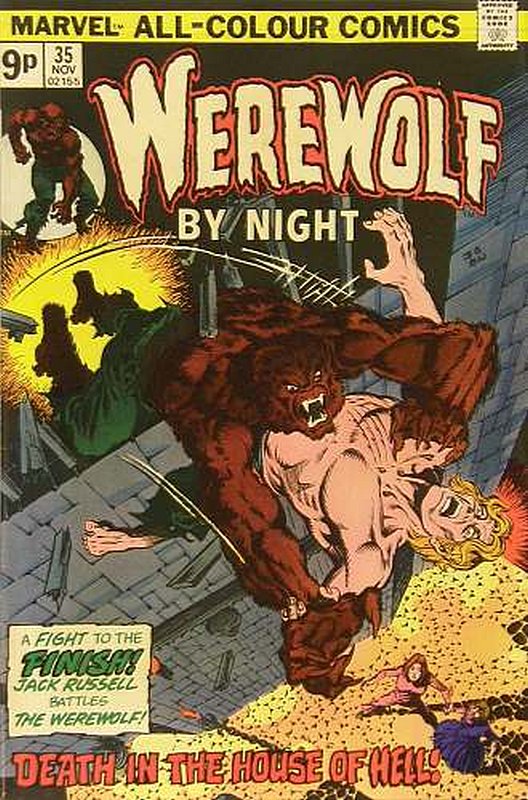 Cover of Werewolf by Night (Vol 1) #35. One of 250,000 Vintage American Comics on sale from Krypton!