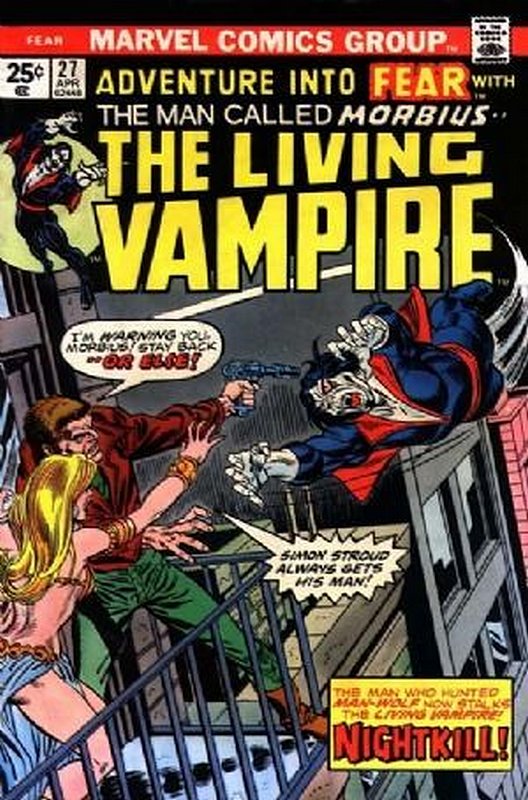 Cover of Adventure into Fear (Vol 1) #27. One of 250,000 Vintage American Comics on sale from Krypton!