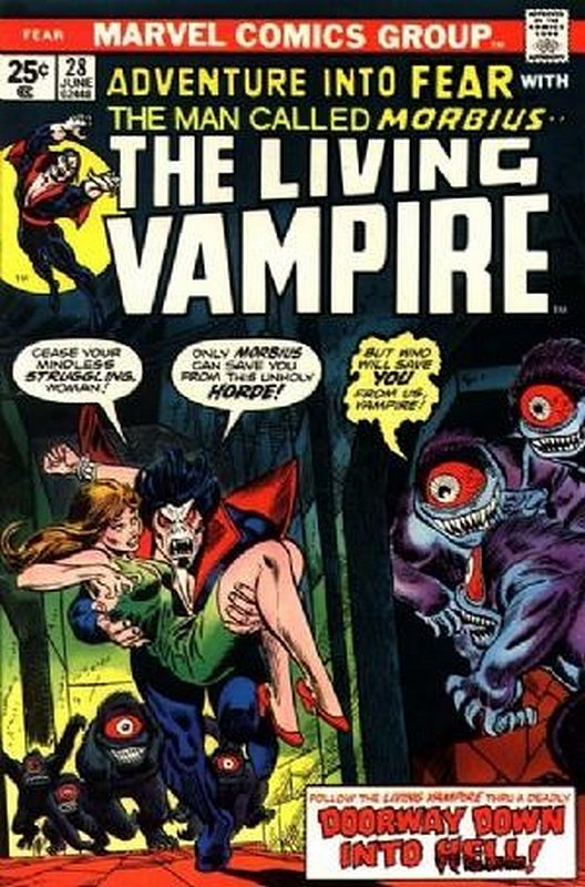 Cover of Adventure into Fear (Vol 1) #28. One of 250,000 Vintage American Comics on sale from Krypton!