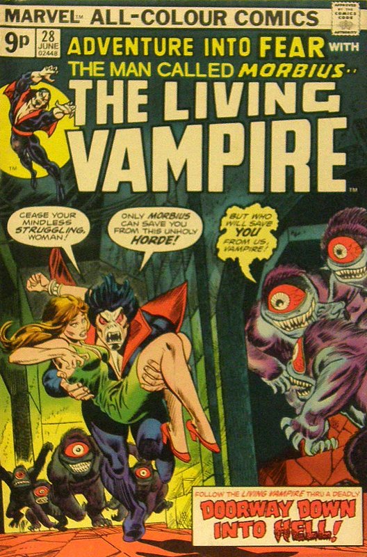 Cover of Adventure into Fear (Vol 1) #28. One of 250,000 Vintage American Comics on sale from Krypton!