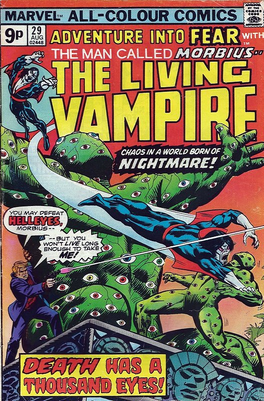 Cover of Adventure into Fear (Vol 1) #29. One of 250,000 Vintage American Comics on sale from Krypton!