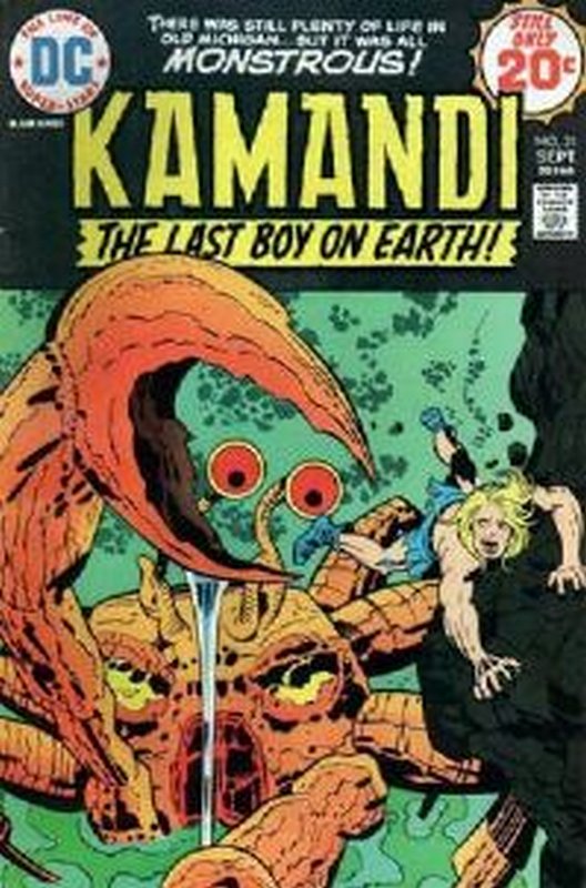 Cover of Kamandi (Vol 1) The Last Boy on Earth #21. One of 250,000 Vintage American Comics on sale from Krypton!