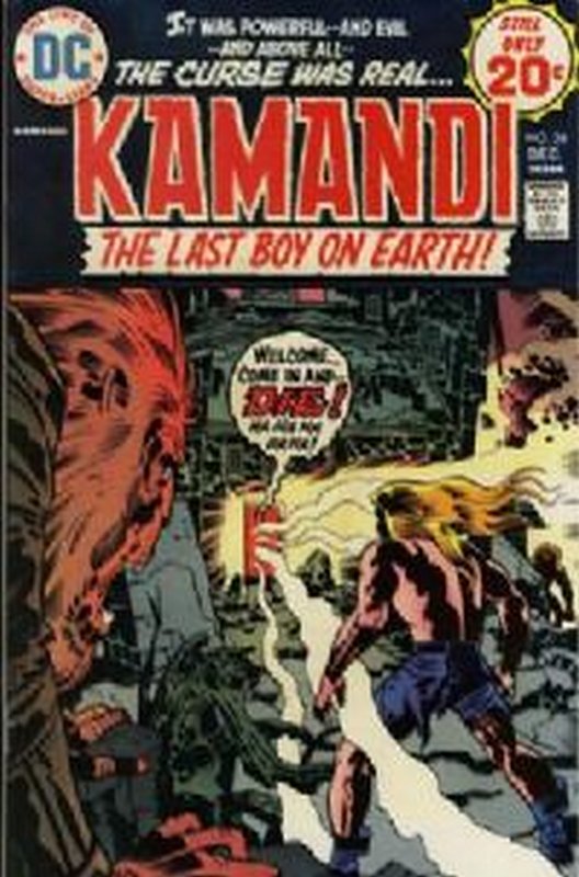 Cover of Kamandi (Vol 1) The Last Boy on Earth #24. One of 250,000 Vintage American Comics on sale from Krypton!