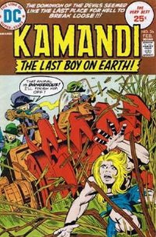Cover of Kamandi (Vol 1) The Last Boy on Earth #26. One of 250,000 Vintage American Comics on sale from Krypton!