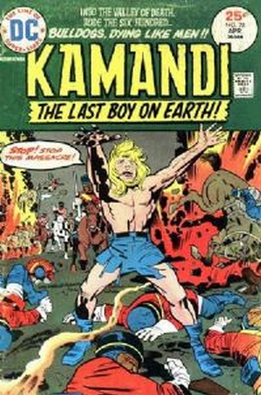 Cover of Kamandi (Vol 1) The Last Boy on Earth #28. One of 250,000 Vintage American Comics on sale from Krypton!