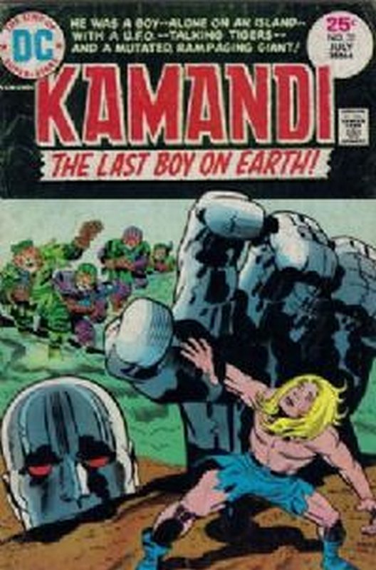 Cover of Kamandi (Vol 1) The Last Boy on Earth #31. One of 250,000 Vintage American Comics on sale from Krypton!