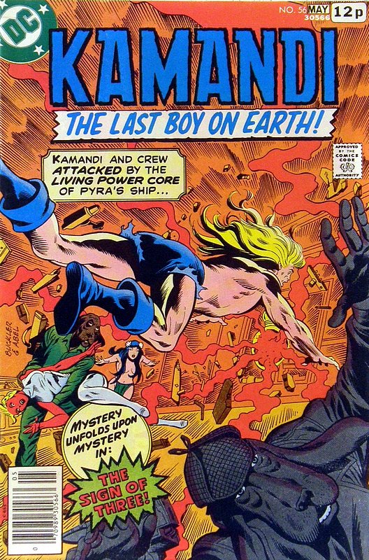 Cover of Kamandi (Vol 1) The Last Boy on Earth #56. One of 250,000 Vintage American Comics on sale from Krypton!