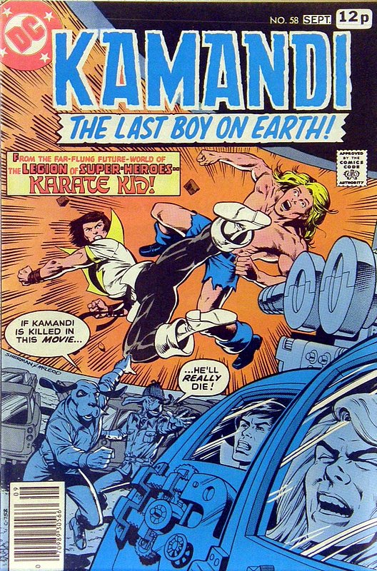 Cover of Kamandi (Vol 1) The Last Boy on Earth #58. One of 250,000 Vintage American Comics on sale from Krypton!