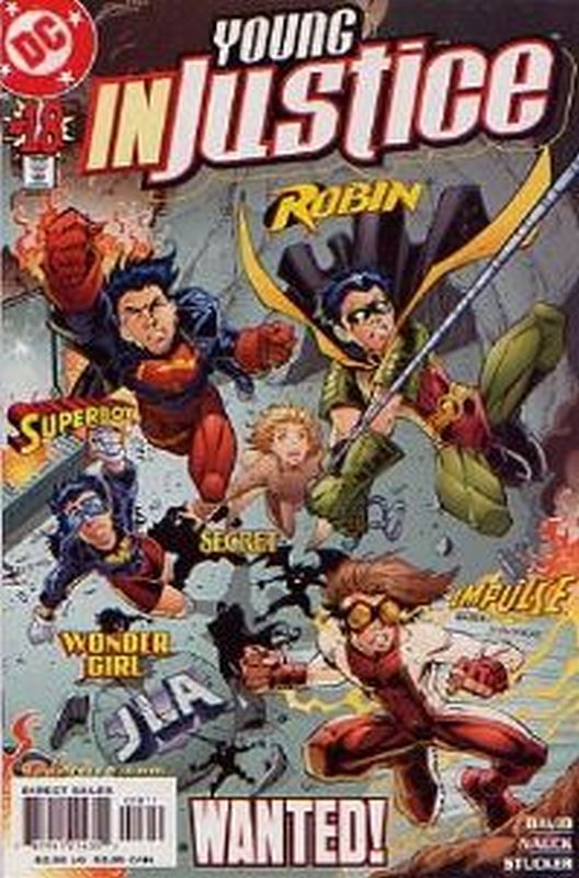 Cover of Young Justice (Vol 1) #18. One of 250,000 Vintage American Comics on sale from Krypton!
