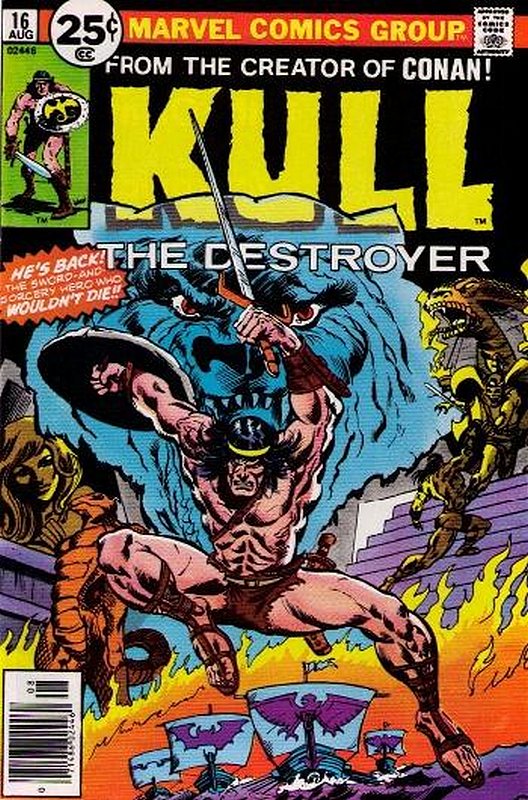 Cover of Kull the Conqueror (Vol 1) #16. One of 250,000 Vintage American Comics on sale from Krypton!