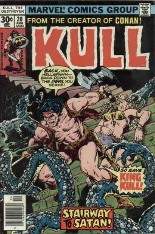 Cover of Kull the Conqueror (Vol 1) #20. One of 250,000 Vintage American Comics on sale from Krypton!