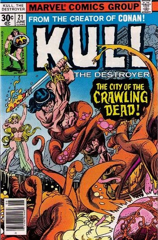 Cover of Kull the Conqueror (Vol 1) #21. One of 250,000 Vintage American Comics on sale from Krypton!