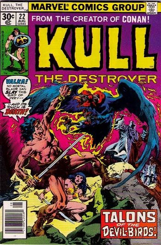 Cover of Kull the Conqueror (Vol 1) #22. One of 250,000 Vintage American Comics on sale from Krypton!