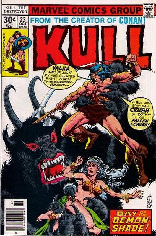 Cover of Kull the Conqueror (Vol 1) #23. One of 250,000 Vintage American Comics on sale from Krypton!